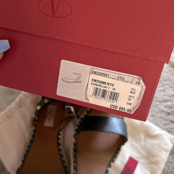 Valentino Espardillas Sandals 39 - Picture 5 of 7